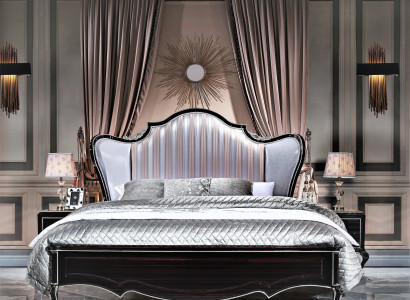 Bett Doppel Hotel Italienische Betten 2x Nachttisch Schlafzimmer 3tlg. Antik Stil