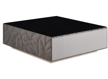 Couchtisch Schwarz Neu Kreative Glas Modern Design Möbel Luxus Wohnzimmer Holz