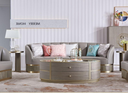 Komplett Set Sofagarnitur 411 Sitz Modern Designer Wohnlandschaft 4tlg Garnitur