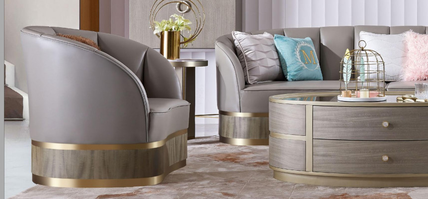 Komplett Set Sofagarnitur 411 Sitz Modern Designer Wohnlandschaft 4tlg Garnitur