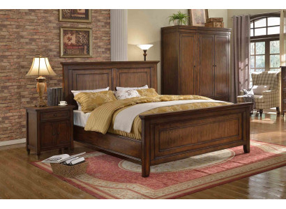 Designer Schlafzimmer Möbel 5tlg Komplett Set Bett Nachttisch Kleiderschrank Neu