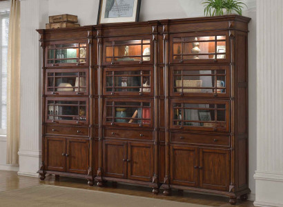 Set mit 3 Vitrinen Vitrine Schrank Vitrinen Wohnzimmer Schau Schränke Designer
