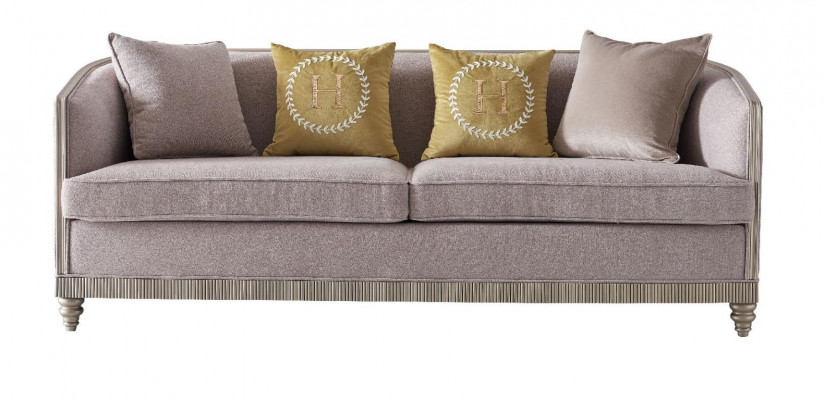 Sofagarnitur Polster 3+1 Sitz Set Design Sofas Couchen Textil Modern Garnituren
