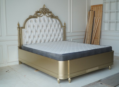 Chesterfield Holz Doppelbett Betten Design Polster Bett Ehe Schlafzimmer 180x200