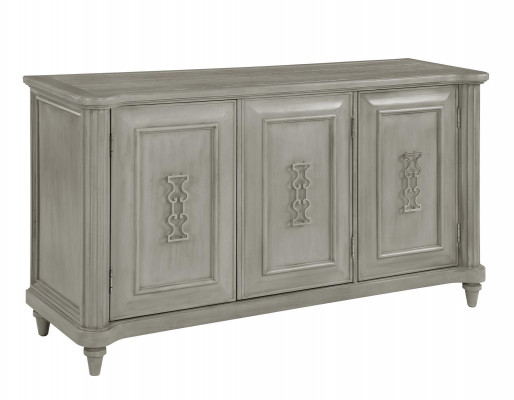 Kommode Anrichte Konsole Holz Schrank Garderobe Sideboard Design Möbel Grau Neu