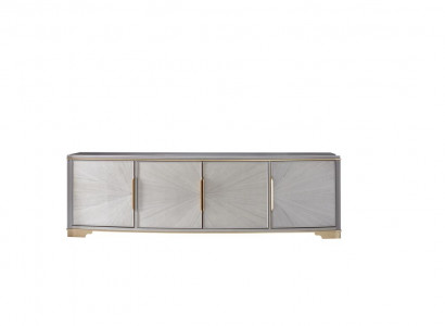 Luxus Design Kommode Anrichte Lowboard Dekorative Side Schrank Wohn Zimmer