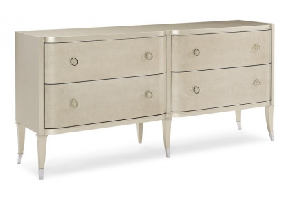 Moderne Kommode Luxus Italien Design Möbel Polster Holz Konsole Sideboard Low