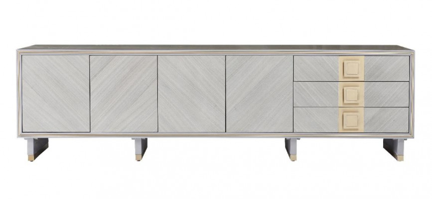 Designer RTV TV Anrichte Kommode Side Low Board Schrank Deko Regal Luxus