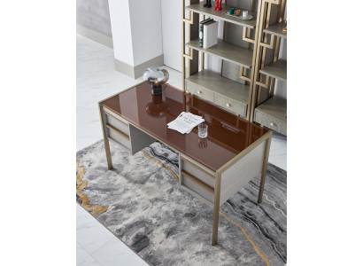 Luxus Schreibtisch Tisch Schreibtische Büro Chef Tische Einrichtug Möbel
