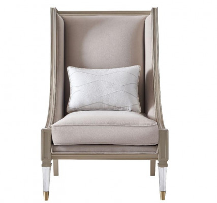 Klassische Ohrensessel Sessel Couch Sofa Polster Sitz Lounge Relax Club Stoff