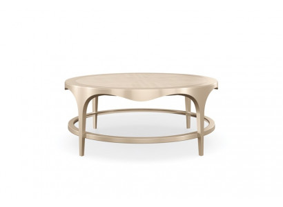 Wohnzimmer Möbel Tisch Couchtisch Design Luxus Einrichtung Holz Tische Oval Rund