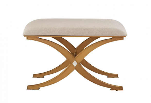 Design Hocker Bank Luxus Möbel Pouf Fußhocker Polsterhocker Sitzhocker