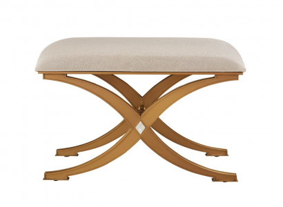 Design Hocker Bank Luxus Möbel Pouf Fußhocker Polsterhocker Sitzhocker