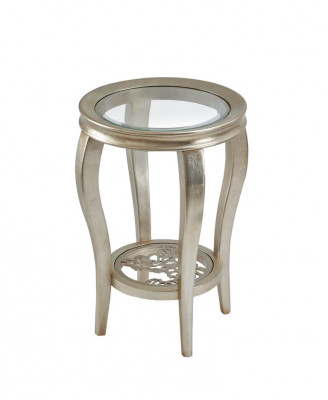 Beistelltisch Runder Tisch Design Couchtisch Glastisch Holz Tische Hotel