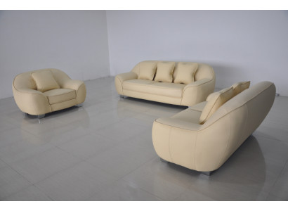 XXL Couch Ecksofa Wohnlandschaft Design Modern Sofagarnitur 3+2+1 F3013