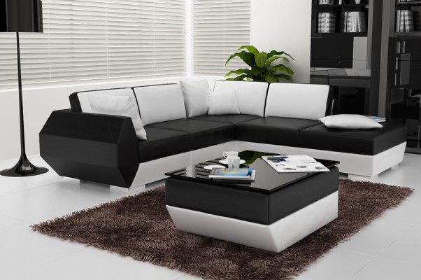 Elegantes Leder-Ecksofa Multifunktional und Stilvoll für Ihr Zuhause