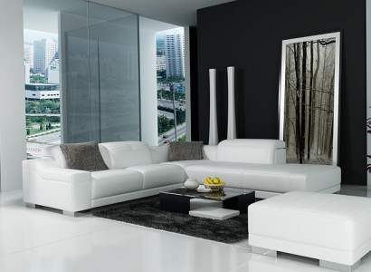 Exklusiver Stil und Funktionalität Das ultimative multifunktionale L-Sofa