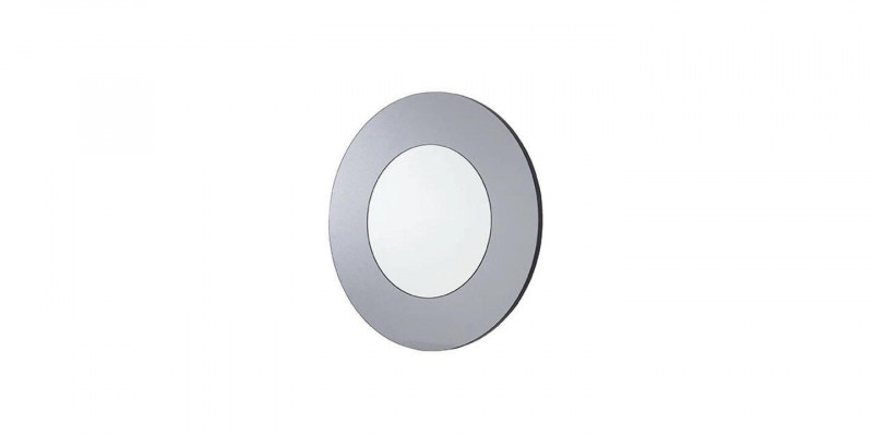 Rund Spiegel Modern Wandspiegel Design Grau Wohnzimmer Neu Einrichtung