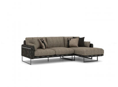 Designer Einrichtung Polstermöbel Ecksofa L-Form Wohnzimmer Sofa Couch