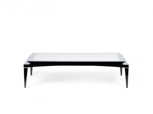 Schwarz Couchtisch Wohnzimmer Luxus Design Möbel Kaffeetisch Tisch Neu