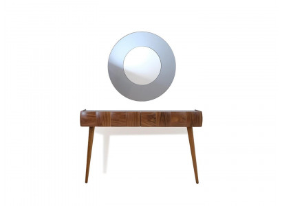 Konsolentisch mit Spiegel Modern Wohnzimmer Luxus Möbel Set Konsole