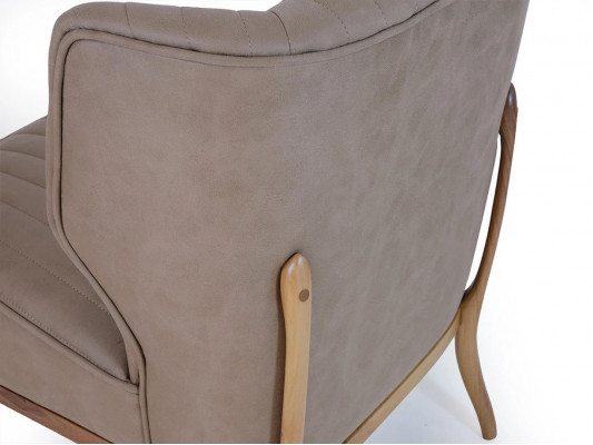Grau Sessel Designer Sitz Couch Modern Wohnzimmer Polstermöbel Neu