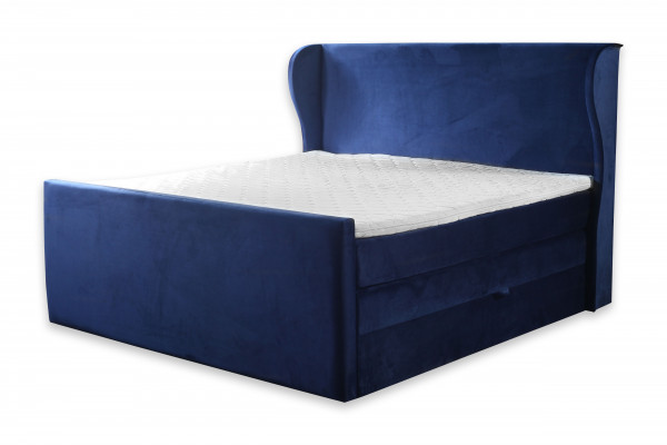 Designer-Doppelbett im modernen Stil mit Minimalismus-Elementen