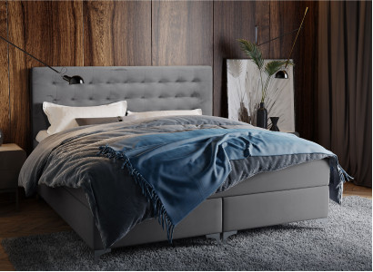 Schlafzimmer Möbel Bettgestell 180x200 Luxus Design Bett Doppel Betten Polster