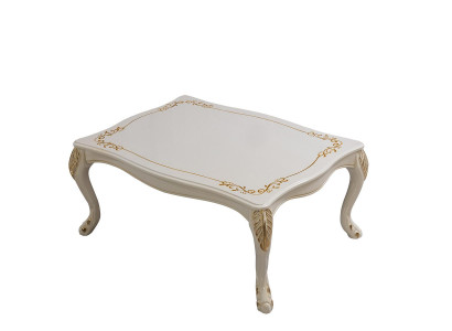 Couchtisch Klassische Beistelltisch Luxus Wohnzimmer Design Tisch Möbel Holz Neu