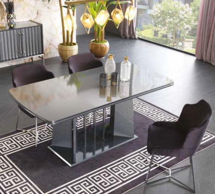 Stühle Polster Textil Modern Designer Lehn Sitz Sessel luxus Ess Zimmer 1x Stuhl