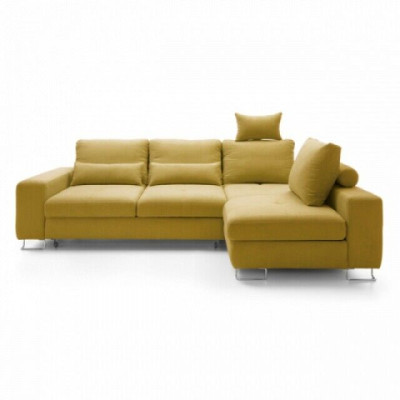 Schlafsofa Ecksofa Sofa Polster Wohnzimmer Textl Sitz Garnitur Funktions