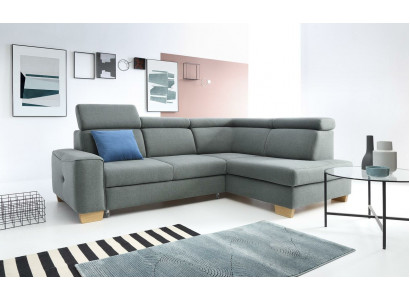 Modernes Ecksofa Stoffpolsterung Schlafsofa Sofa Bestellung Polster