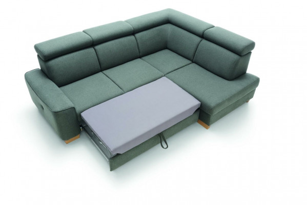 Modernes Ecksofa Stoffpolsterung Schlafsofa Sofa Bestellung Polster
