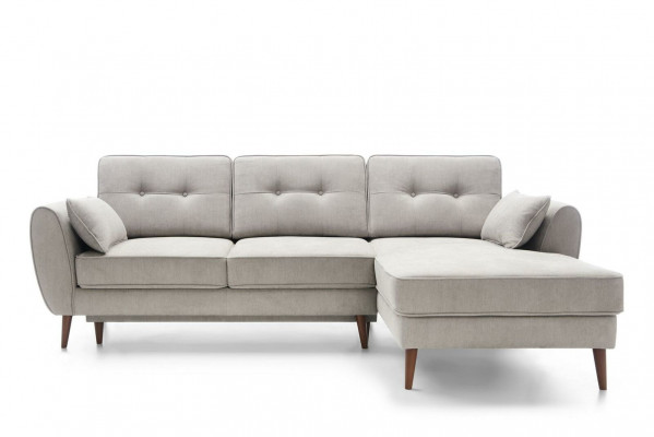 Sofas Design Ecksofa L-Form Möbel Bett Funktionen Textil Leder Schlafsofa