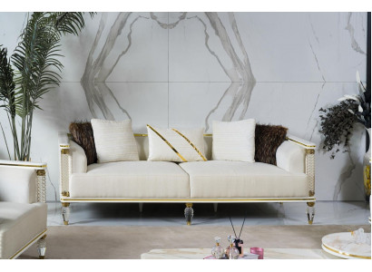 Sofa 3 Sitzer Design Sofas Polster Couchen Relax Sitz Möbel Modern Relax