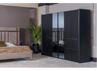 Kleiderschrank Schrank Luxuriöses Schlafzimmer Möbel Schränke Holz