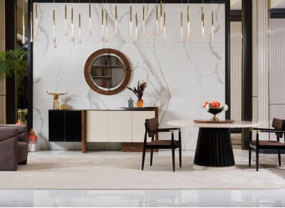 Esszimmer Set 4x Stühle Esstisch Set Esszimmer Designer Holz Stühle Garnitur