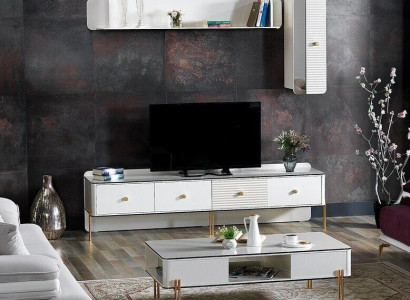 Modern rtv Regal Sideboard rtv Kommode Lowboard Fernseh Ständer Schrank Möbel