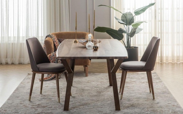 Esszimmer Set 6x Stühle+Esstisch+Sideboard+Spiegel Set Esszimmer Designer Neu
