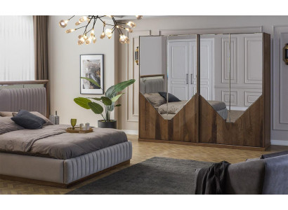 Kleiderschrank Schlafzimmer Holz Schrank Möbel Neu Schränke Eckschrank