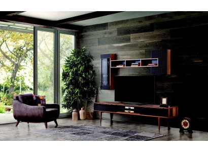 Luxus Wohnwand rtv Lowboard tv Ständer Wohnzimmer Möbel Wandschränke