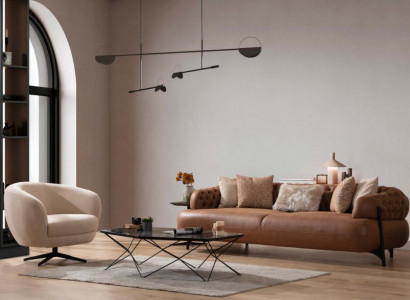 Sofagarnitur 3+1 Sitzer Sessel Garnitur Modern Relax Sessel Möbel Neu Luxus