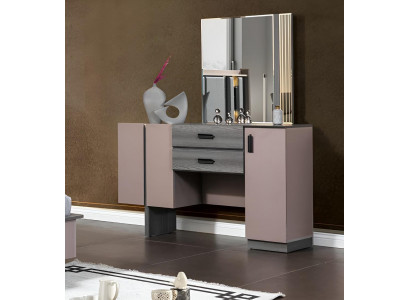 Schminktisch Spiegel Luxus Schlafzimmer Konsole Design Möbel Schminktische