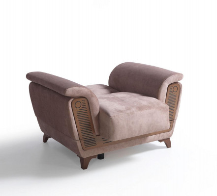 Sofagarnitur 3+1 Sitzer Sessel Garnitur Modern Relax Möbel Schlafsofa