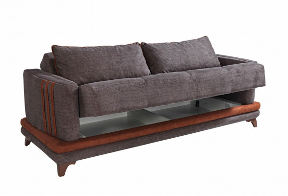 Design Modernes Wohnzimmer Set Sofagarnitur 3+2+1+1 Grau Wohnzimmer Möbelset