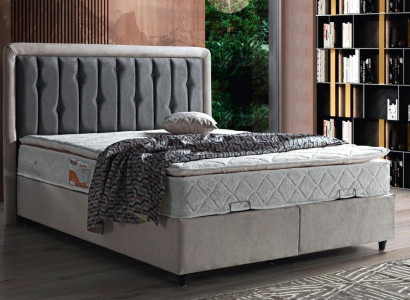 Bett Design Doppelbett Luxus Betten Polster Schlafzimmer Möbel 180x200