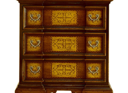 Italienische Möbel Braun Klassische Kommode Schrank Holz Schränke Möbel Konsolen