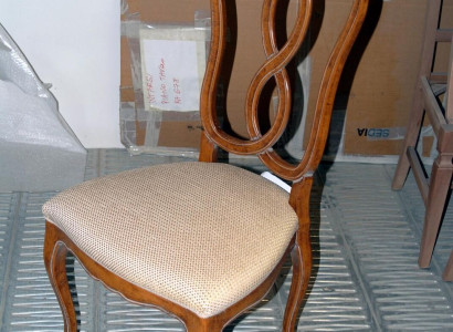 Esszimmer Wohnzimmer Stuhl Holz Sessel Möbel Lehnstuhl Stuhl Luxus Möbel Braun