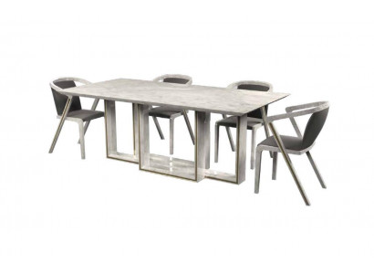 Essgruppe Esstisch 6x Stühle Modernen Tisch Luxus Möbel Esszimmer 7tlg