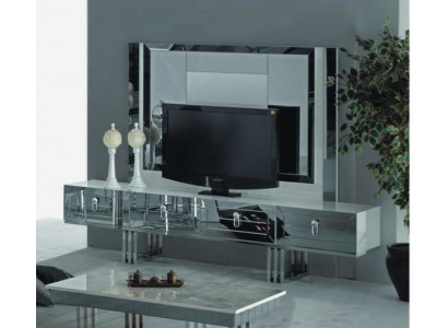 Luxus tv Ständer Stilvolle Schrank Kommode Möbel Grau fernseher rtv Ständer